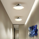 Plafonnier semi encastré mid century dimmable pour couloir