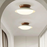 Plafonnier semi encastré mid century dimmable pour couloir