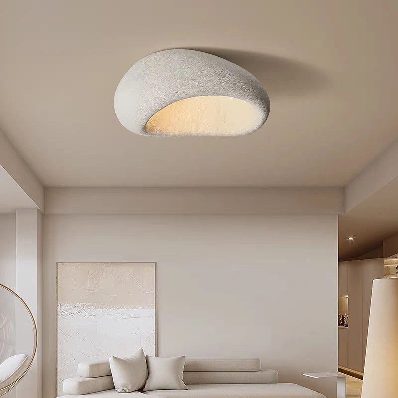 Plafonnier wabi sabi LED dimmable pour chambre