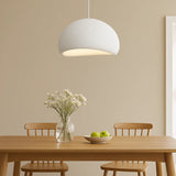 Suspension wabi sabi led dimmable en résine pour salle à manger