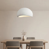 Suspension wabi sabi led dimmable en résine pour salle à manger