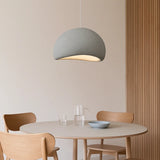 Suspension wabi sabi led dimmable en résine pour salle à manger