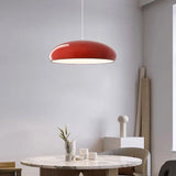 Suspension dôme scandinave LED dimmable en aluminium pour salle à manger