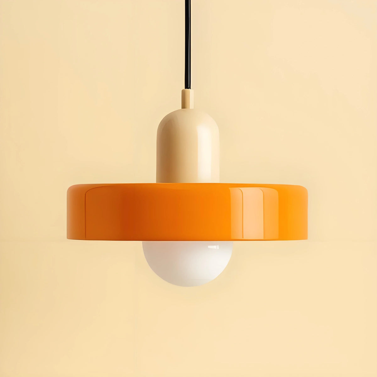 Suspension morandi en verre LED hauteur réglable pour salle à manger