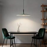 Suspension plate métal scandinave LED dimmable pour salle à manger