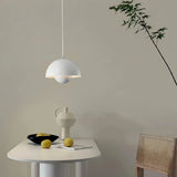 Suspension scandinave flower bud macaron dimmable pour salle à manger