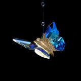 Suspension papillon en verre moderne de chevet