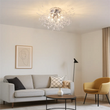 Plafonnier Moderne en Cristal LED Décoratif pour Salon