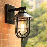 Luminaire Extérieur Applique Murale Fer Étanche Rétro - Lampe Magasin