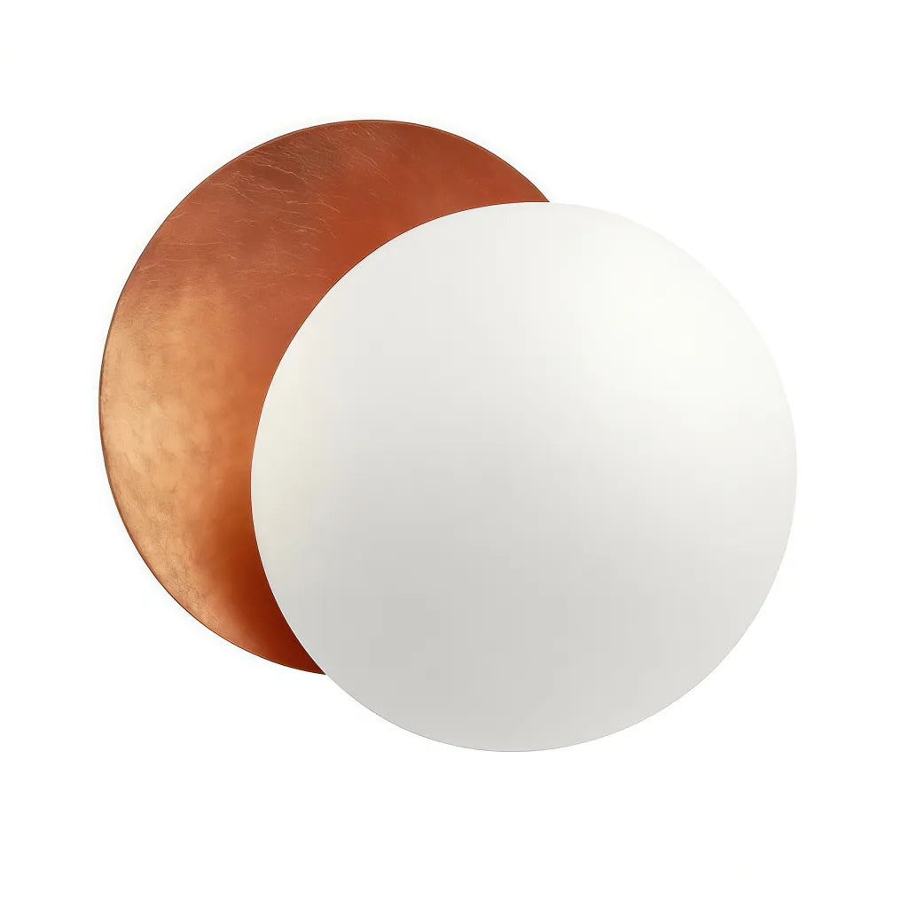 Applique Murale Ronde Design Contemporain Rotative Pour Chevet