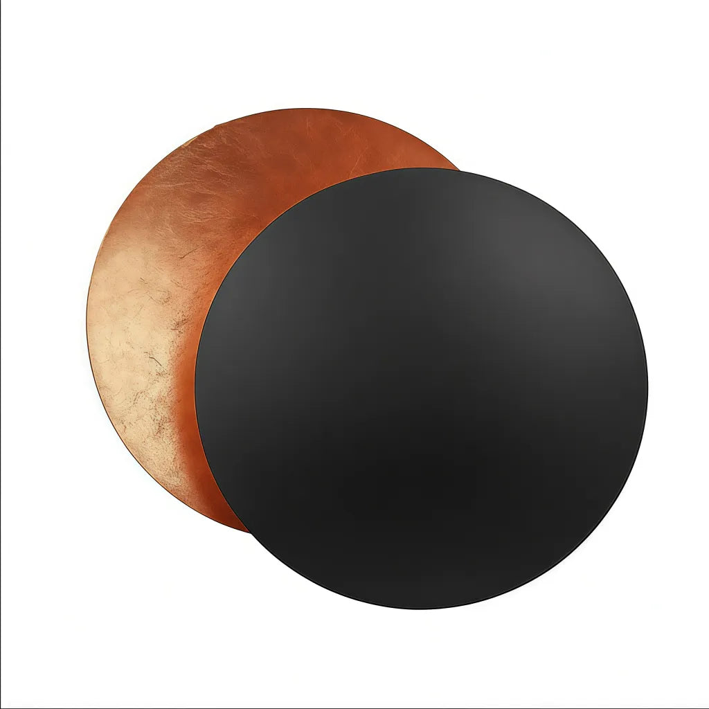 Applique Murale Ronde Design Contemporain Rotative Pour Chevet