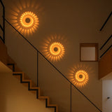 Applique Murale LED Projection Design Moderne Cylindrique Couloir