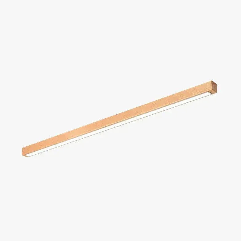 Luminaire En Longueur Nordique Minimaliste Bois Led - Lampe Magasin
