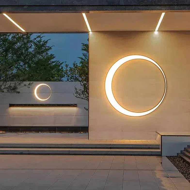 Applique D'Extérieur De Jardin Créative Blanche - Lampe Magasin