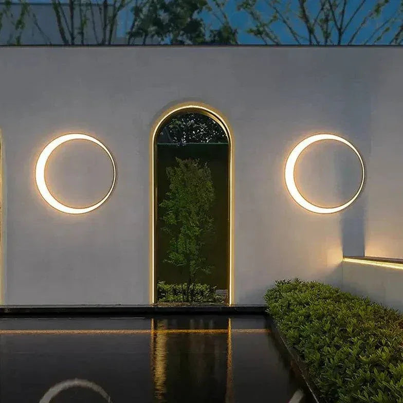 Applique D'Extérieur De Jardin Créative Blanche - Lampe Magasin