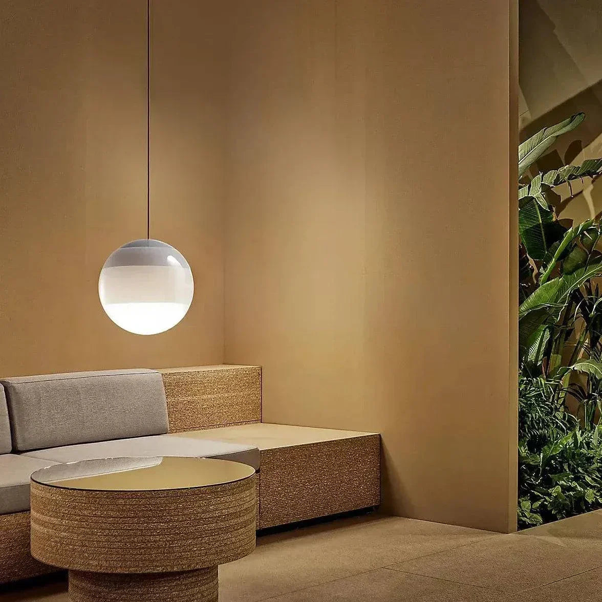 Lampes Sphériques Design Suspendues À Ligne Colorée - Lampe Magasin