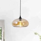 Suspension Verre Coloré Pour Café Moderne - Lampe Magasin
