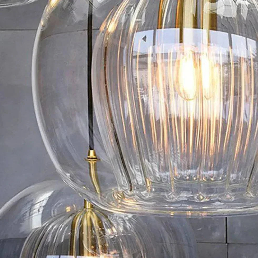 Lustre De Salle À Manger Transparent Au Design Moderne - Lampe Magasin