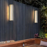 Applique murale exterieure solaire semi cylindrique moderne LED IP65 pour porche