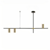 Suspension Minimaliste LED Dimmable En Métal Pour Salle À Manger