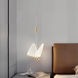 Suspension Papillon Art Déco LED Dorée Pour Chambre