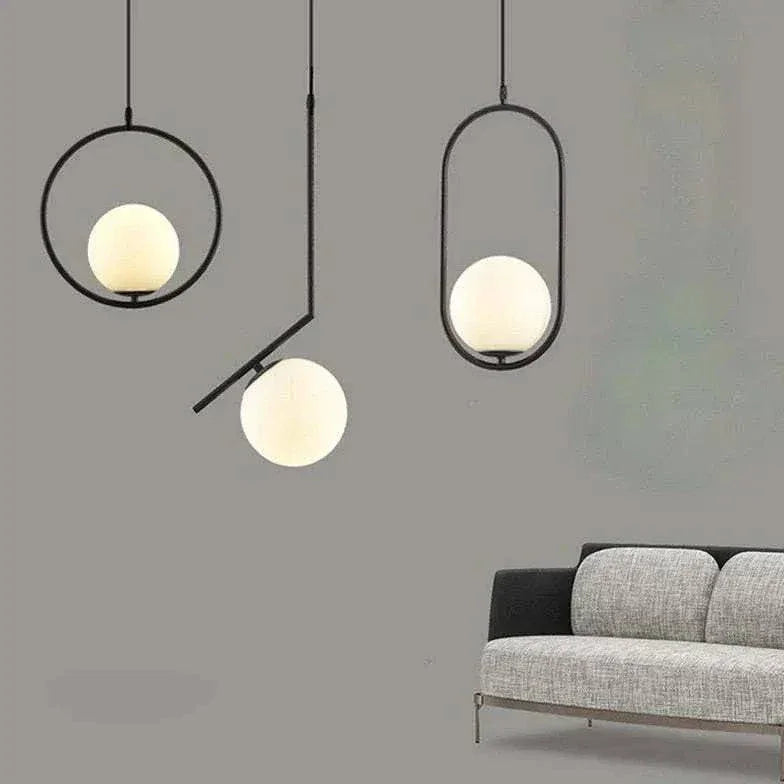 Lustre Design Simple Et Moderne Pour Chambre À Coucher - Lampe Magasin
