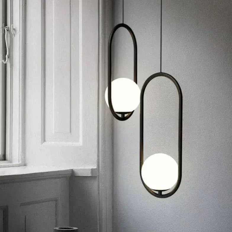 Lustre Design Simple Et Moderne Pour Chambre À Coucher - Lampe Magasin